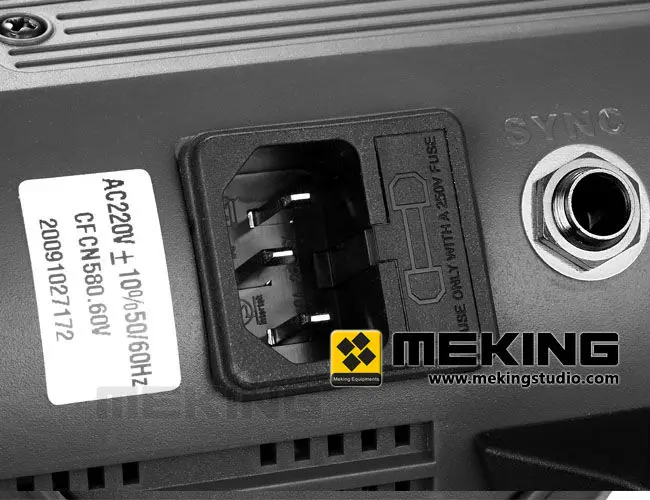 Meking 250 W 250 T 220 V Высококачественная фотостудия стробоскопическая вспышка Corona с моновспышкой профессиональные вспышки