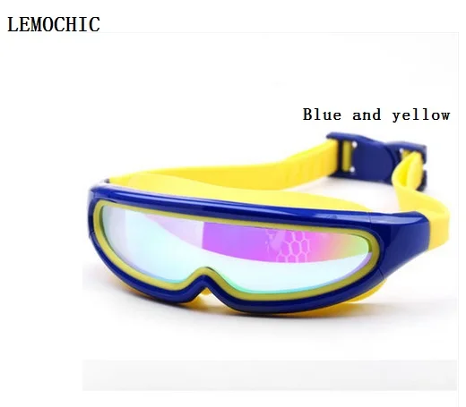 blue and yellow Natacion близорукость женщины профессиональный gafas высокое качество плавательные очки плавать очки для мужчин плавание очки - Цвет: blue and yellow