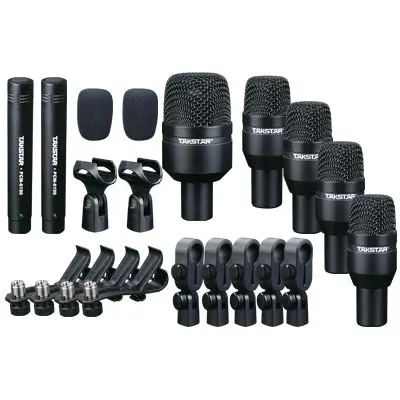 Набор барабанов Takstar DMS-D7, серия черный набор барабанов, 7 микрофонов, комплекты микрофона
