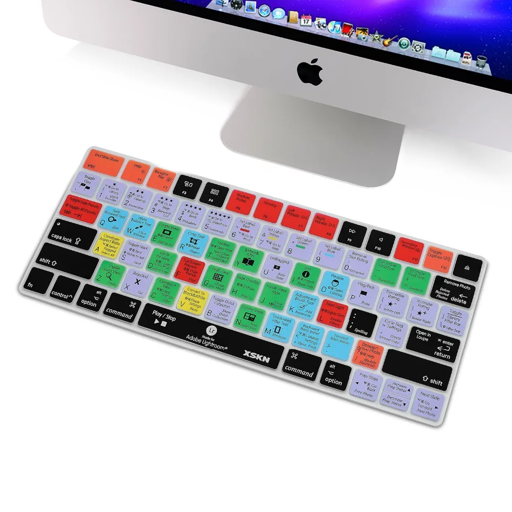 XSKN for Magic Keyboard Lightroom Shortcut Keyboard Cover