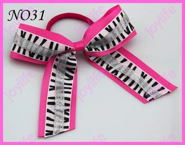 Новые 30 шт. новейшая мода 5*6 ''Cheer ведущий волосы лук Разноцветные девушка держатели волосы бант