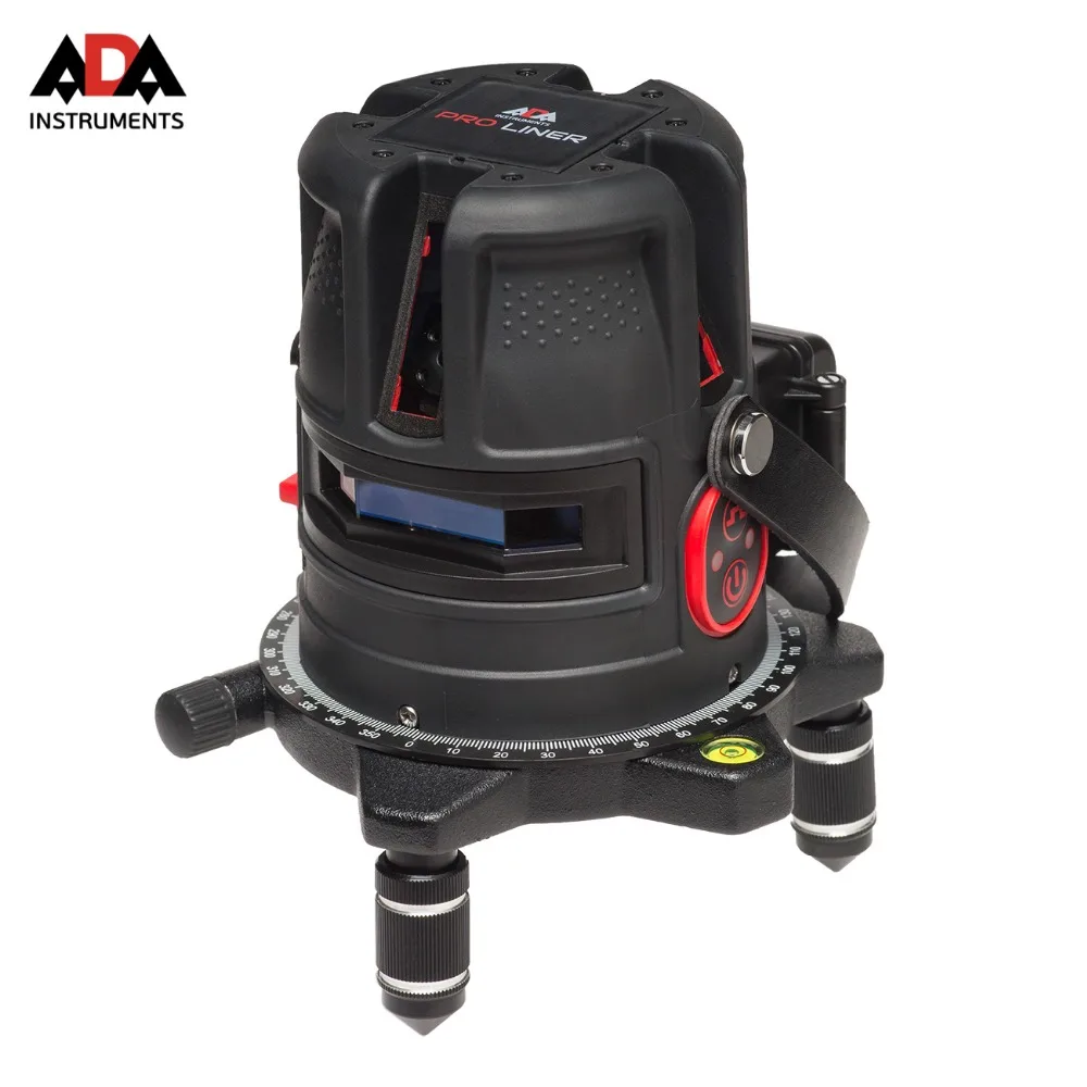 Laser level ADA PROLiner 2V Setting on the tripod Receiver mode