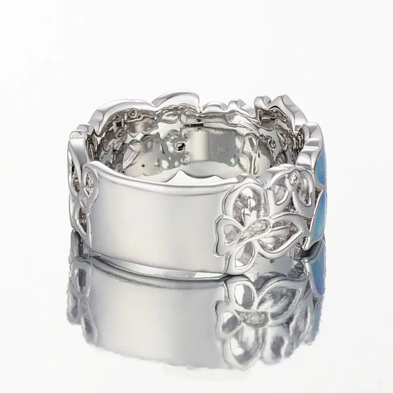 Silver Ring R308717ENABRW-SV3-W