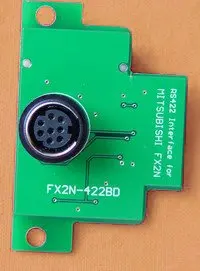 FX2N-422-BD RS422 доска для FX2N PLC RS422 коммуникационная панель FX2N422BD new in box FX2N-422BD