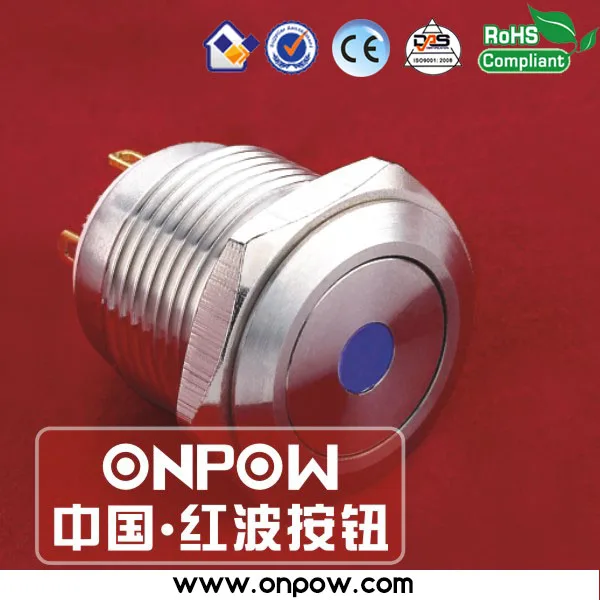 

ONPOW 16mm momentary LED pushbutton switch GQ16F-10D/J/B/12V/S