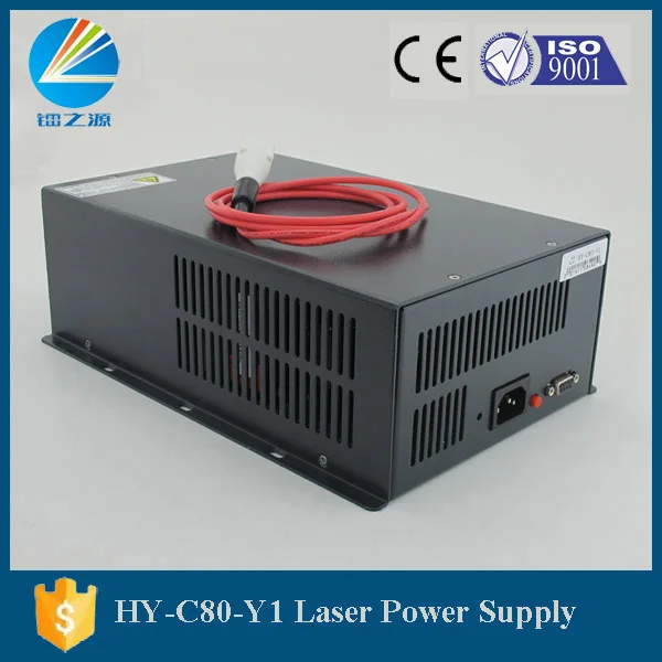 C80-Y1 RECI/EFR 80 ватт CO2 для нанесения лазерной гравировки Питание
