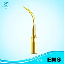 Ge6t ( EMS b), DENTAL SUPRAGINGIVAL SCALING tip. TITANIUM coated. ORYAL higiene, cuidado oral, instrumento dental, equipo DENTAL