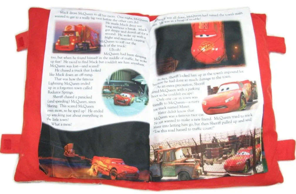 Wholesale Kid S Storybook Pillow Cloth Book Pixar Cars Jumbo Cloth