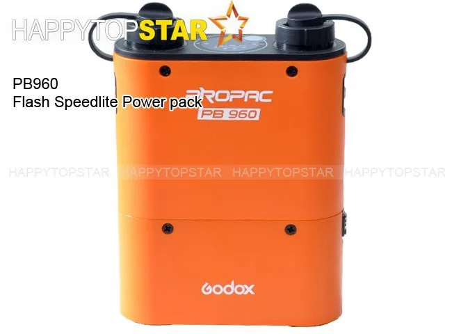 Portablale Высокое качество уличной вспышки Godox PB960 Flash СВЕТОДИОДНЫЙ Вспышка Speedlite Мощность Батарея Зарядное устройство для Nikon SB5000 SB500 SB800 SB900 SB910