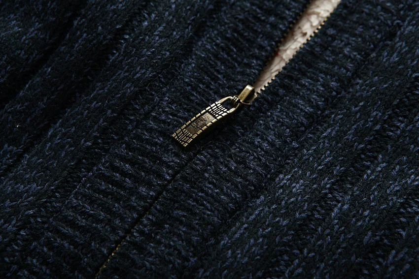 Sweatercoat de manga comprida casaco de lã