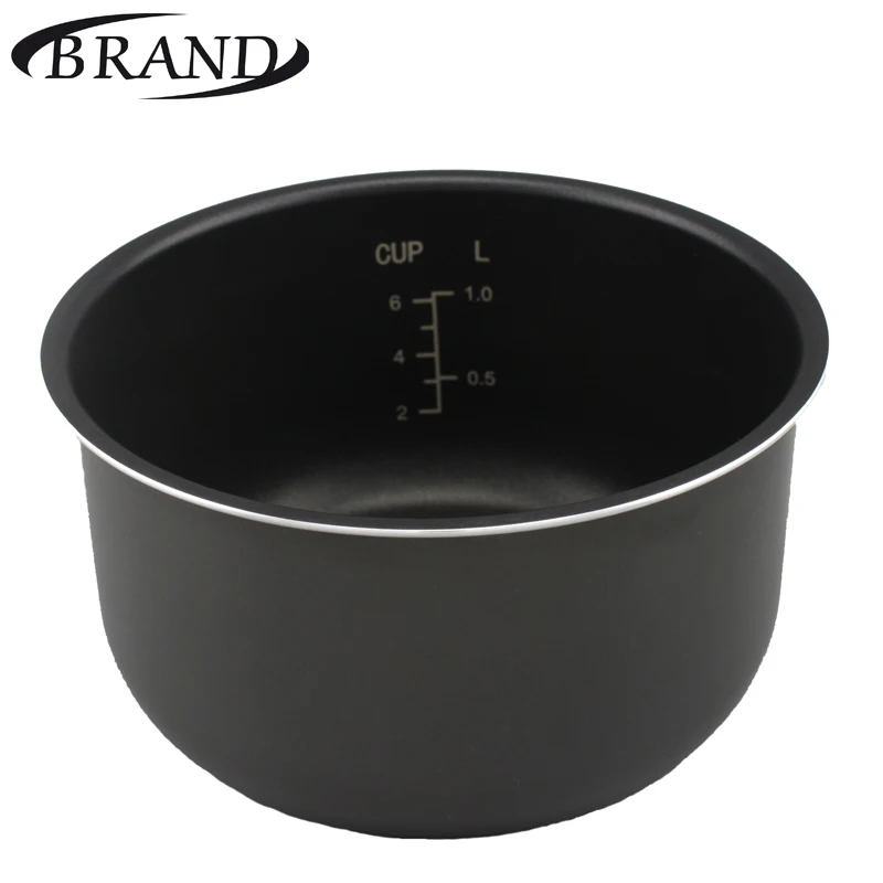 Inner pot 701 bowl pan for multivarka, non stick Whitford coating, 3L, measure scale Inner pot 701 bowl pan for multivarka, non stick Whitford coating, 3L, measure scale