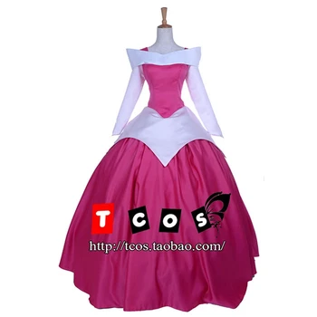 

Newest Deluxe Costume Dress 2015 Adult Sleeping Beauty Costume Princess Aurora Dress Women Costume