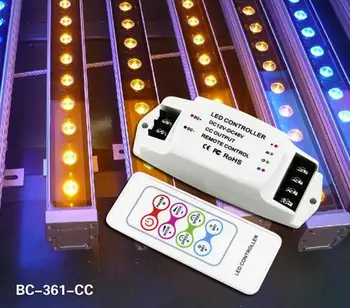 

350mA*3CH RGB LED controller 1W RF remote RGB controller 12V led rgb controller