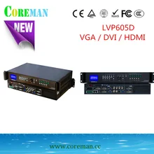Видеопроцессор LVP605D VGA/DVI/HDMI полноцветный наружный 8 p светодиодный модуль p10 открытый светодиодный дисплей