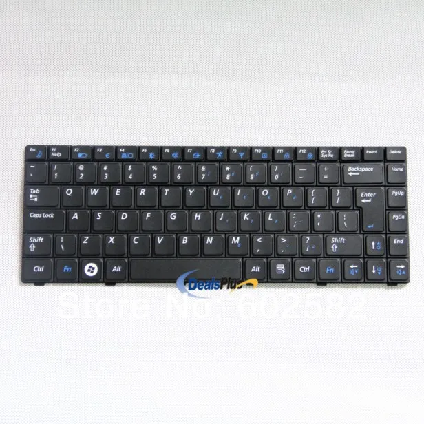 Новый ноутбук США клавиатура для samsung NP-R522 NP-R520 R520 R522 R522H США клавиатуры Черный V102360AS1