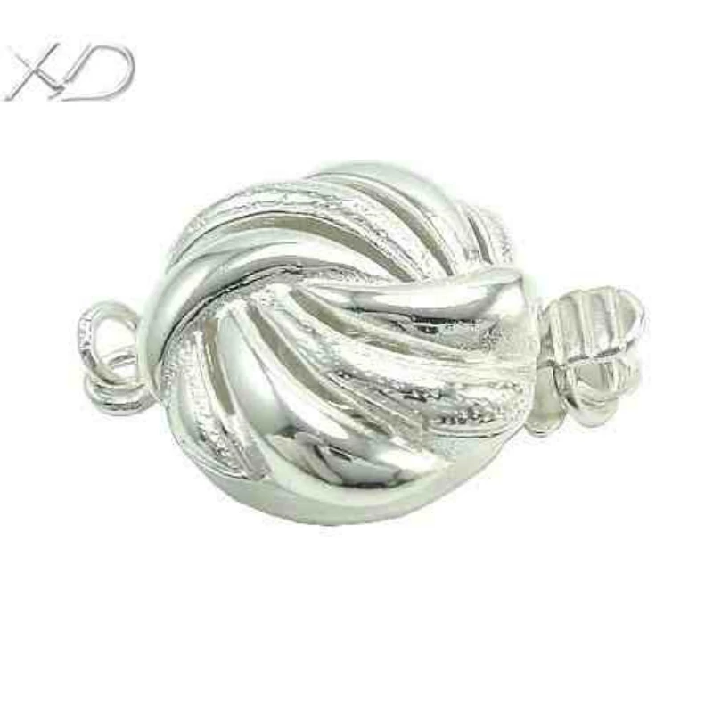 XD 925 sterling silver box clasp bracelet clasp for jewelry making fit