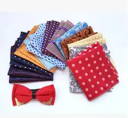 Мода карманные полотенце квадратов Dot Pattern Pocket Square платок полиэстер Для мужчин платки костюм квадратный 25*25 см