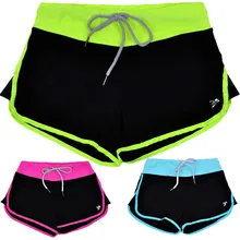 Брендовые женские облегающие спортивные тренировочные спортивные шорты для фитнеса, для бега, для спортзала, сексуальные короткие брюки, 4 цвета