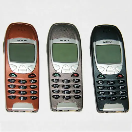 Мобильный телефон NOKIA 6021 разблокированный Восстановленный GSM трехдиапазонный Bluetooth Черный и подарок