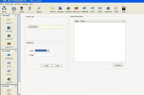 USB13.56Mhz ISO 14443 RFID считыватель, писатель + 2 Карт + SDK + Программное Обеспечение, rfid reader, YW-605UA