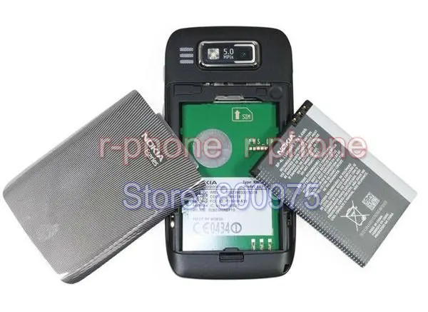 Nokia E72 мобильный телефон 3g Wifi 5MP разблокированный Восстановленный телефон английская клавиатура