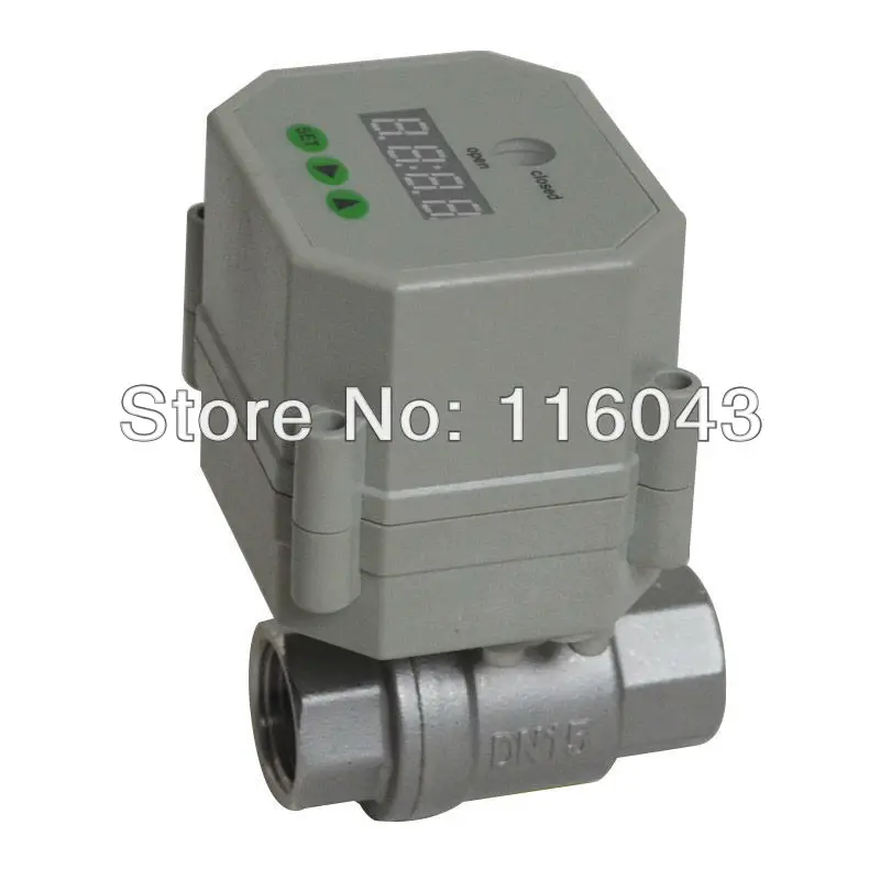 Timer Valve DN15 SS304
