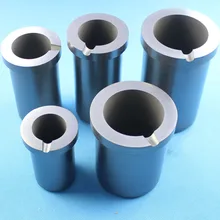 Графитовый тигель высокой чистоты для 4 кг плавления металла Золото Серебро лом литья