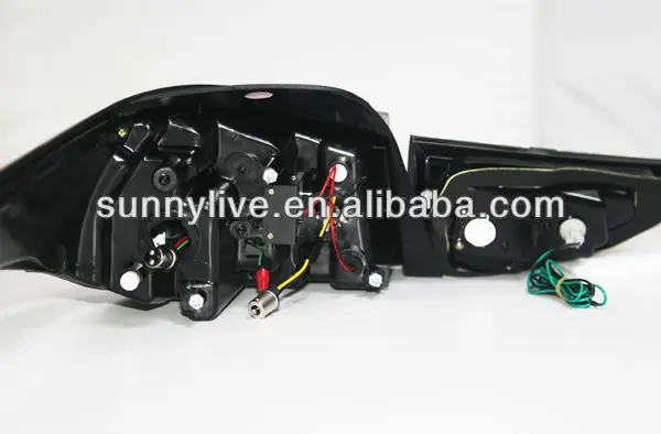 Elantra светодиодный задний фонарь для hyundai All Smoke черный цвет 2012-13 год черный WH