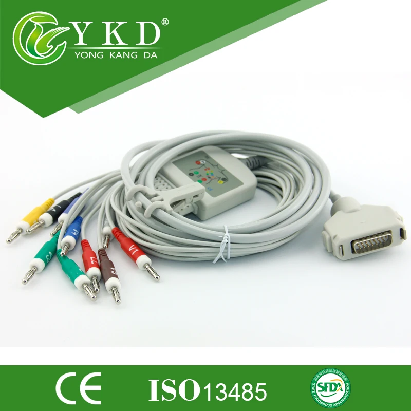 “ Fcp-2155 com 10 4.0 Fukuda Denshi Ekg Cabo