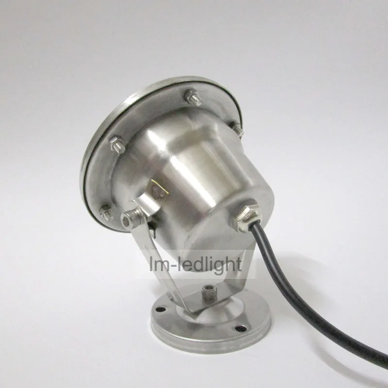 Luz piscina 12 V 5 W 6 W IP68 impermeable piscina luz LED bridgelux caliente/blanco puro RGB marine Boat Yacht envío gratis 2 unids