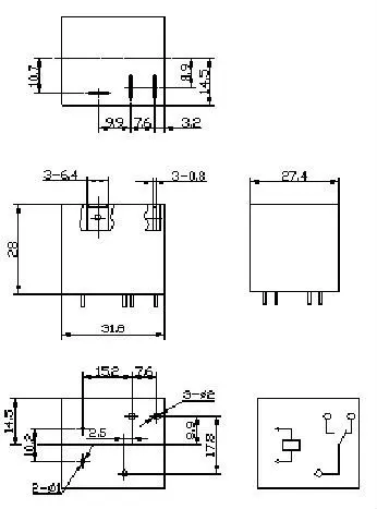 25 шт. T91 SLC-24VDC-SL-C 5pin SLC-12VDC-SL-C черный электрическая печатная плата Мощность реле 30A 250VAC