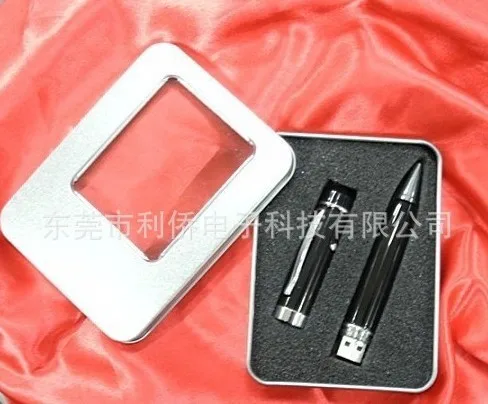 Прямоугольная жестяная коробка USB металлический чехол usb упаковочная коробка