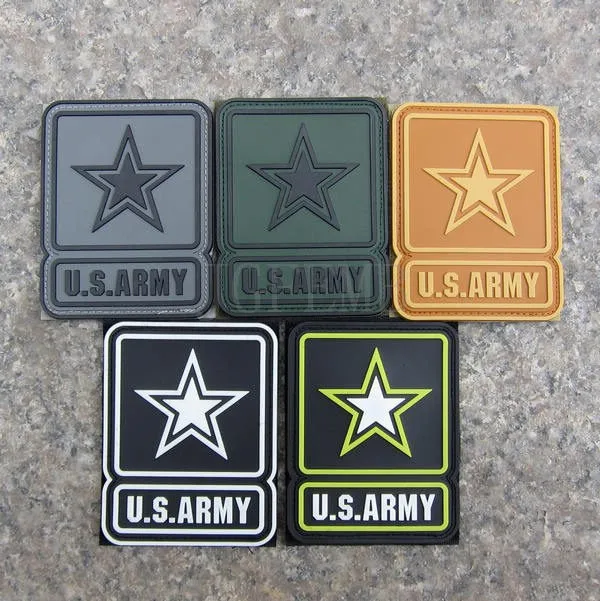 ACU SWAT U. S. Army логотип Военная Униформа Тактическая Мораль 3D ПВХ патч Значки pb312