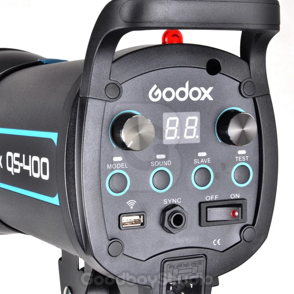 Godox QS-400 QS400 400 Вт Студия флэш Strobe Light лампа с FT-16 вспышка триггера