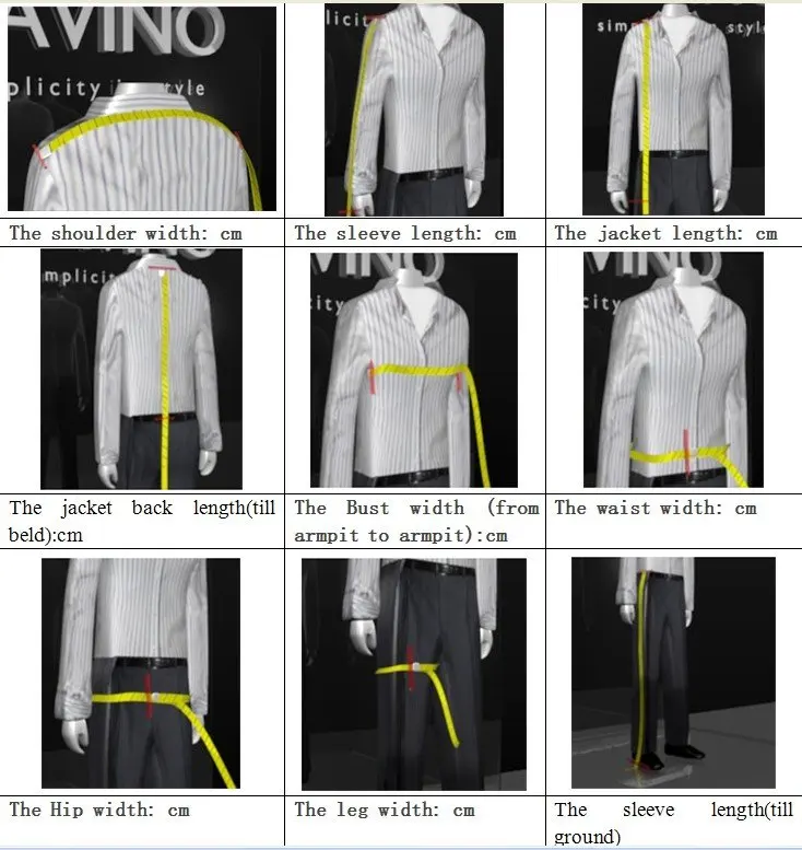 how to measure tuxedo jacket size
