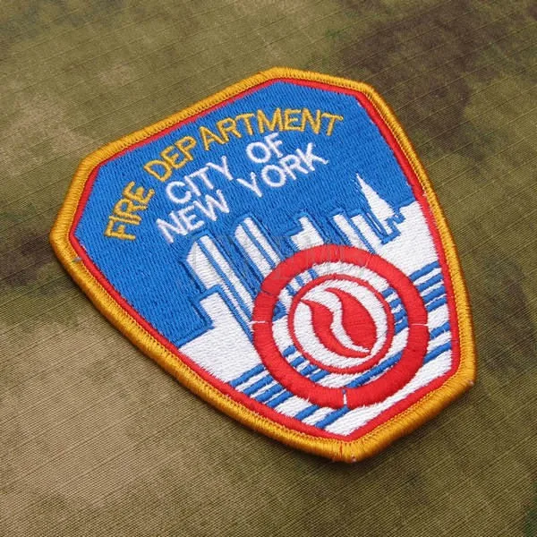Полный вышитые FDNY пожарной город Нью-Йорк Sealteam 6 Военная Униформа Тактическая Мораль Вышивка патч b3145