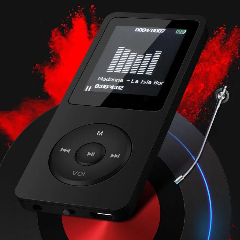 8 Гб 1,8 ''MP4 плеер воспроизведение музыки MP4 без потерь звук Запись Hi-Fi Поддержка TF карты, fm-радио, электронная книга, DHL передачи данных