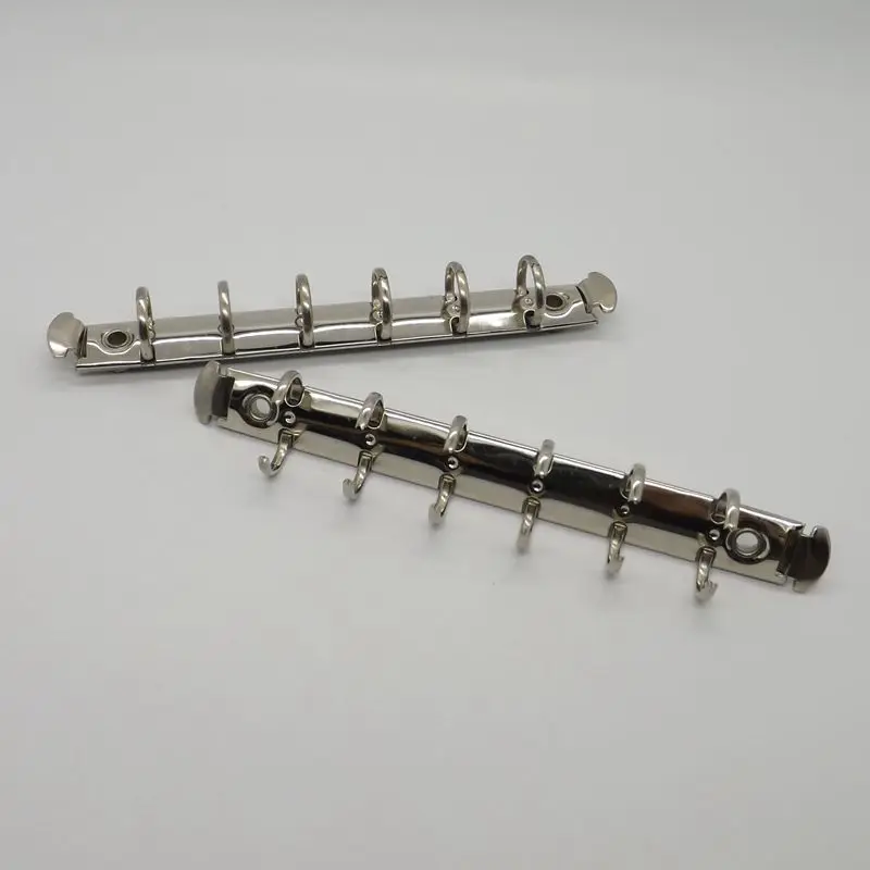 Office ring binder clips with high quality nickel plating flat metal