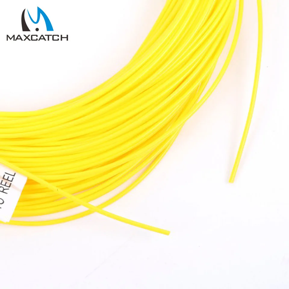 Maximumcatch 0.7mm 0.9mm Running Line Shooting Line Orange Or Yellow Fly Fishing Line 6