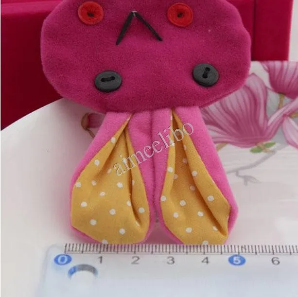 Разноцветные Diy Детские аксессуары для волос мультфильм кролик подарок одежда украшения материал