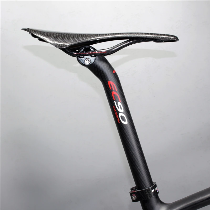 No marked the world's top full carbon fiber seat tube / seat tube
