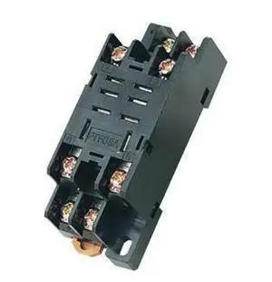 10 шт./лот 220 V AC катушка Мощность реле DPDT LY2NJ HH62P-L JQX-13F 10A с многоконтактной штепсельной вилкой