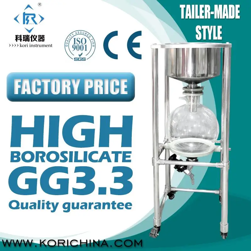 China Laboratory Equipment manufacturer /10L lab vacuum filter