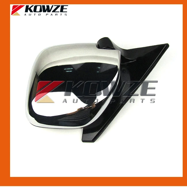 Chrome Side Door Mirror For Mitsubishi Montero Pajero V73 V75 V77 V78 MR978759 MR416479 (1)