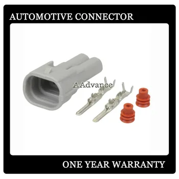 

Plastic Denso fuel injector Male plug Connector With Pins and Seals