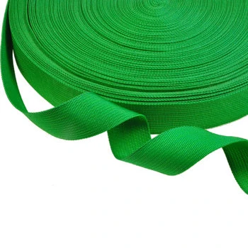 green 3,2 см шириной 10,94 ярдов(10 м)/лот однотонные уплотненные лямки для сумок, сумок, плетеных ремней, рюкзаков, ремней - Цвет: green
