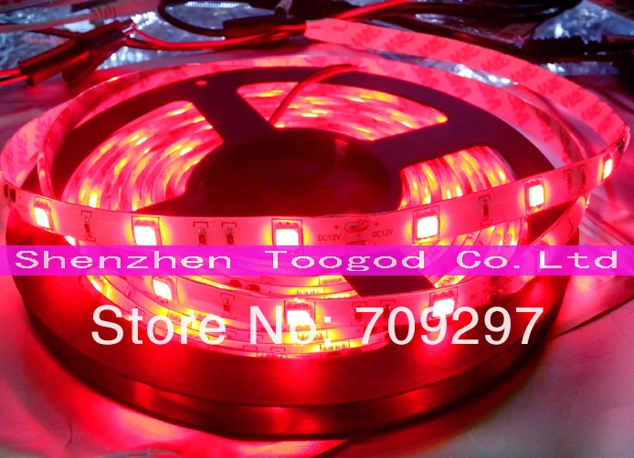 DHL/FedEx/EMS, 200 м/лот, 150LED IP65 Водонепроницаемый белый/теплый белый/синий/красный/зеленый/желтый/RGB, DC 12 В 5050 Светодиодные ленты, 30LED/M 1809