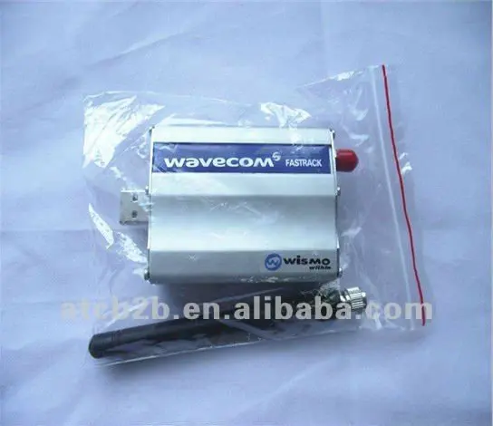 Rs232 GSM SMS модем m1306B Q24plus, quad band Wavecom один порт модем Q24plus с tcp/ip