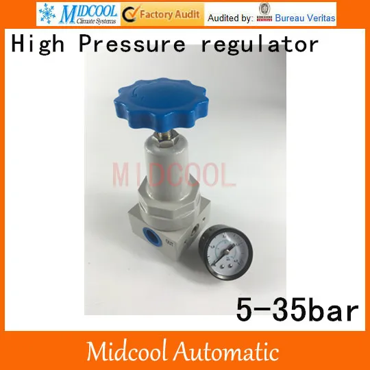 

High pressure reducing valve blow molding machine pressure reducing valve QTYH-08 port thread 1/4 inch BSP source treatment unit