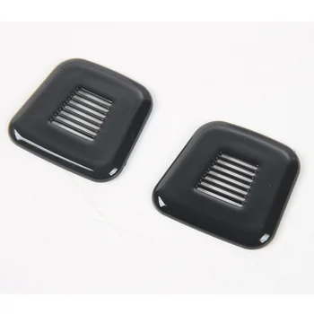 

YAQUICKA 2Pcs/set Car Roof Microphone Speaker Frame Styling Sequins Trim Fit For Jeep Compass 2017 Interior Accessory 4 Colors